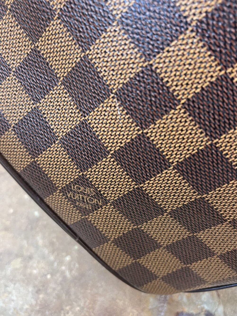 Louis Vuitton Ipanema PM Shoulder Bag Damier Ebene Crossbody - Picture 6 of 11
